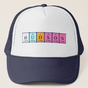 Hudson periodic table name hat