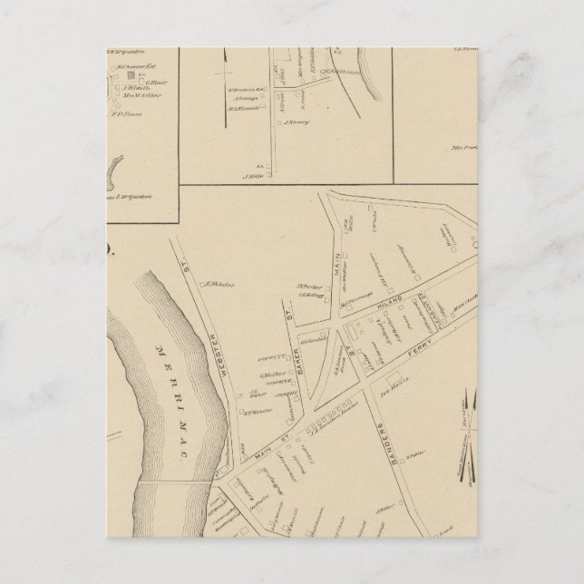 Hudson PO Postcard (Front)