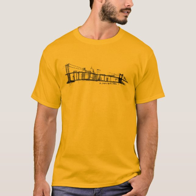 Hudson River by Ji T-Shirt (Front)