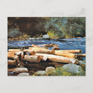 Hudson River by Winslow Homer Postcard