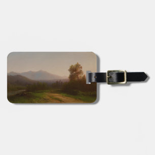 Hudson River Landscape, c.1860-5 (oil on canvas) Luggage Tag