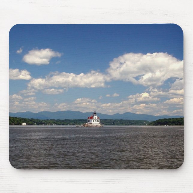 Hudson River Lighthouse Mouse Mat (Front)