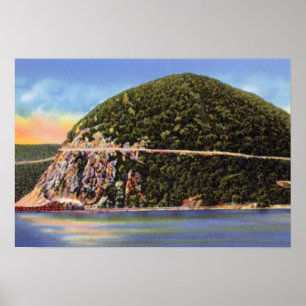 Hudson River New York Storm King Mountain Poster