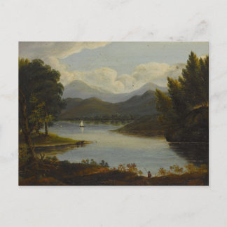 Hudson River Painting  Postcard