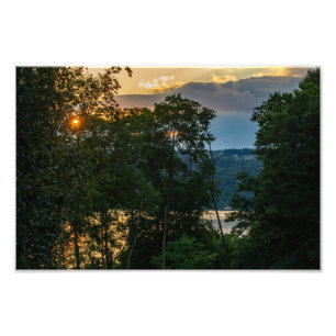 Hudson River Summer Evening Photo Print