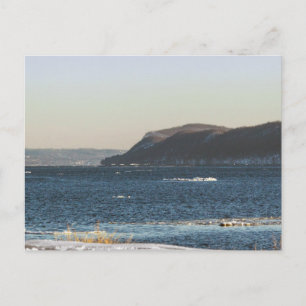 Hudson River Thaw Postcard