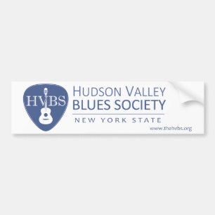 Hudson Valley Blues Society Bumper Sticker