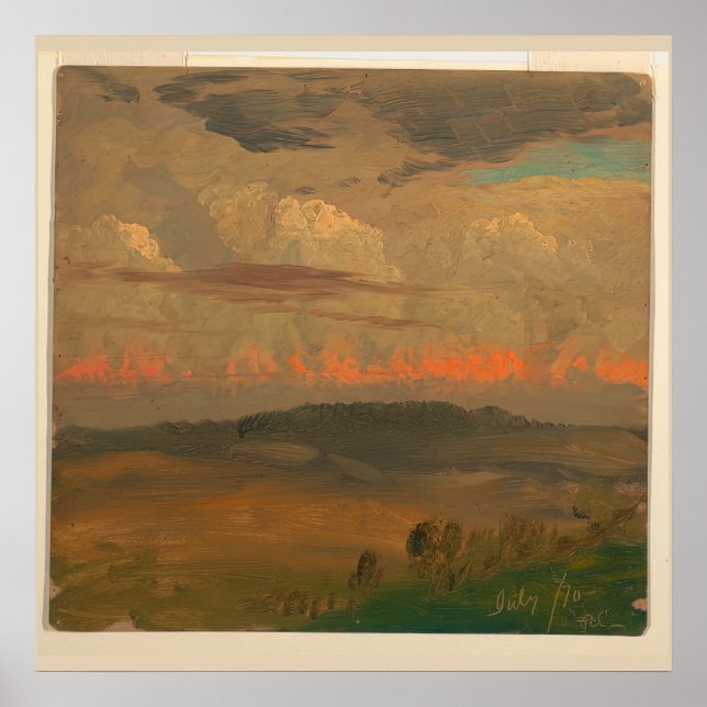  Hudson Valley Landscape Poster (Front)