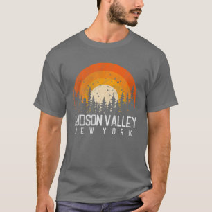 Hudson Valley New York NY Retro Vintage 80S 90S Gi T-Shirt