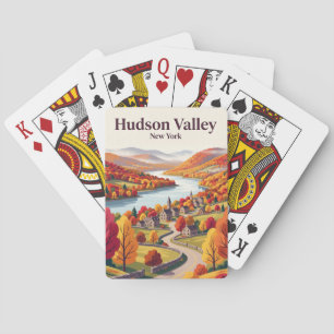 Hudson Valley, New York, USA Playing Cards