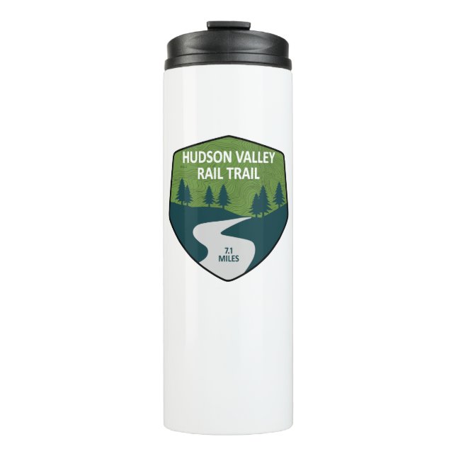Hudson Valley Rail Trail New York Thermal Tumbler (Front)