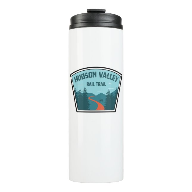 Hudson Valley Rail Trail New York Thermal Tumbler (Front)