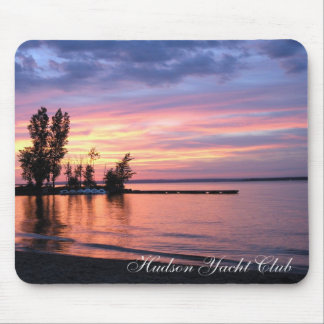 Hudson Yacht Club Sunset Mouse Pad
