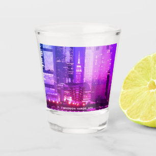 Hudson Yards (Vessel) Empire State Building, NYC Shot Glass