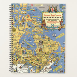 Hudson's Bay Company - Map of Canada Planner