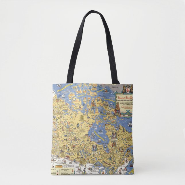 Hudson's Bay Company - Map of Canada Tote Bag (Front)