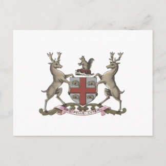 Hudson's Bay Crest Postcard
