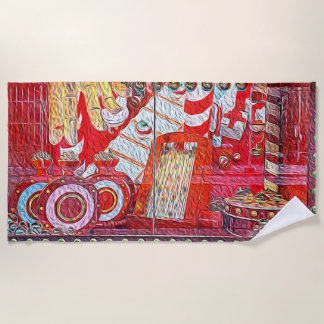Hudson's Bay Gift Shop of Christmas Beach Towel