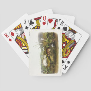 Hudson's Bay (Ungava Collared) Lemming by Audubon Playing Cards