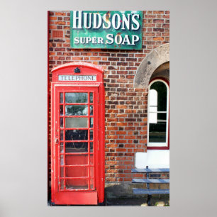 Hudson's Super Soap Sign