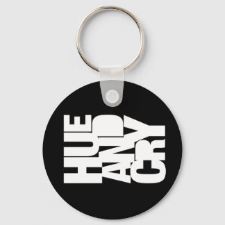 Hue and Cry - Keychain (Black)
