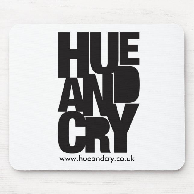 Hue and Cry - Mousepad (Front)