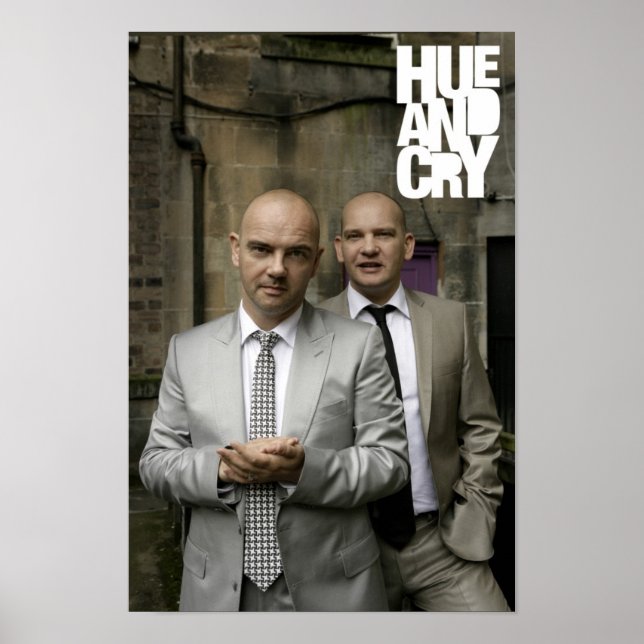 Hue and Cry - Poster (suits 2) (Front)