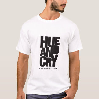 Hue and Cry - T-shirt (white)