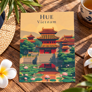Hue Vietnam Imperial City Postcard