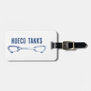Hueco Tanks Climbing Quickdraw Luggage Tag