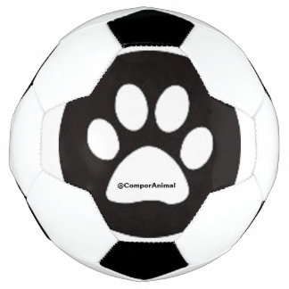 Huella de animal football