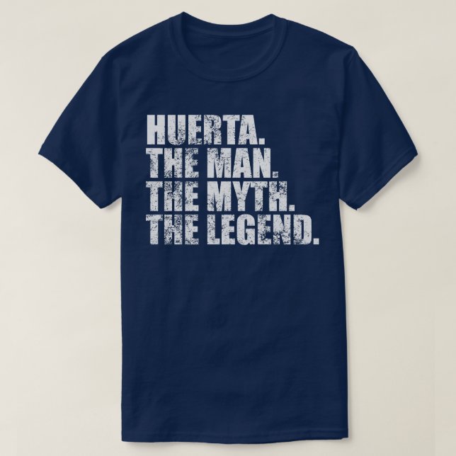 HuertaHuerta Family name Huerta last Name Huerta S T-Shirt (Design Front)