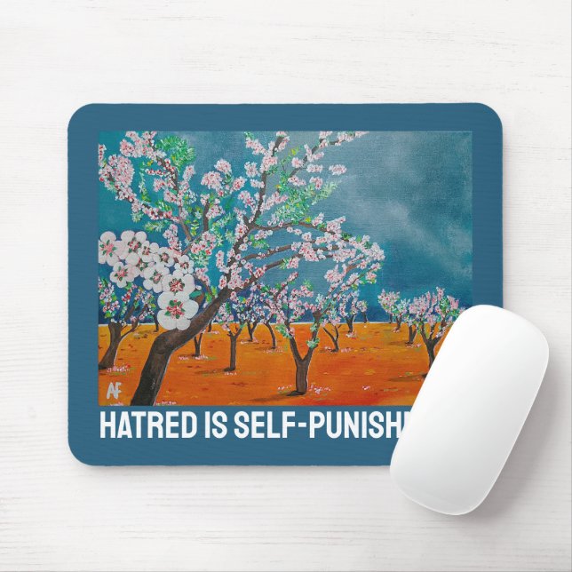 Huerto de Almendros Painting by Alfred Fox Mouse Mat (With Mouse)