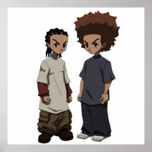 Huey and Riley Freeman  RIP Grandpa Freeman Poster