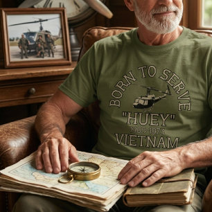 Huey Helicopter Vietnam T-Shirt