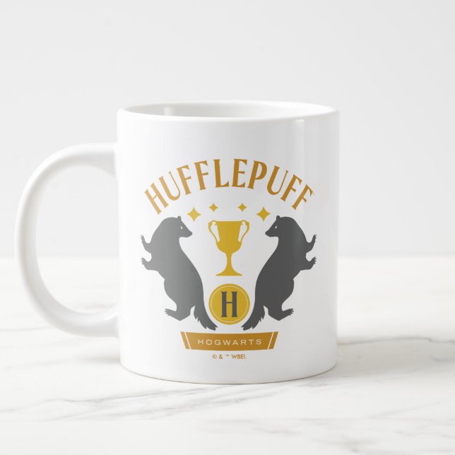 HUFFLEPUFF™ Badger and Cup House Pride Graphic (Left)