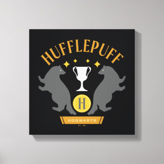 HUFFLEPUFF™ Badger and Cup House Pride Graphic Canvas Print