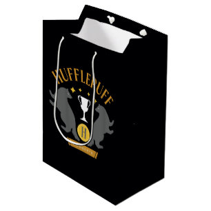 HUFFLEPUFF™ Badger and Cup House Pride Graphic Medium Gift Bag