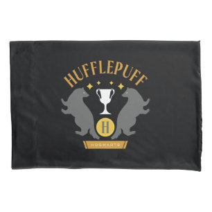 HUFFLEPUFF™ Badger and Cup House Pride Graphic Pillowcase