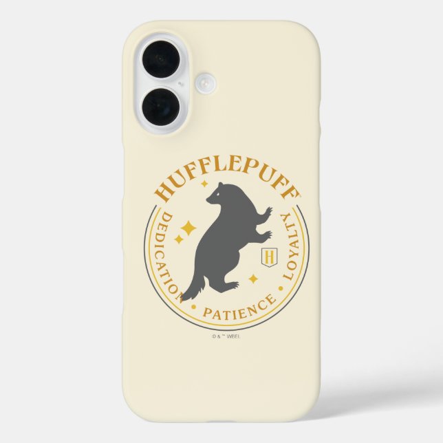 HUFFLEPUFF™ Badger House Pride Badge Case-Mate iPhone Case (Back)