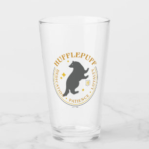 HUFFLEPUFF™ Badger House Pride Badge Glass