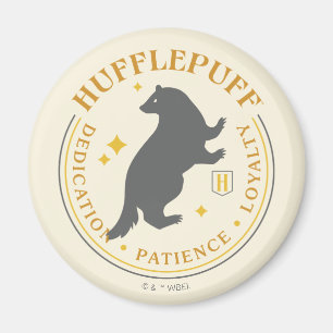 HUFFLEPUFF™ Badger House Pride Badge Magnet
