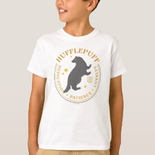 HUFFLEPUFF™ Badger House Pride Badge T-Shirt