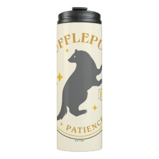 HUFFLEPUFF™ Badger House Pride Badge Thermal Tumbler