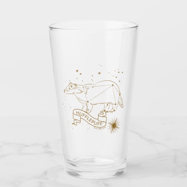HUFFLEPUFF™ Constellation Graphic Glass (Front)