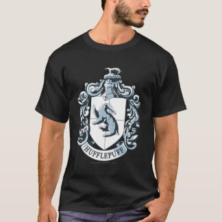 Hufflepuff Crest Blue T-Shirt