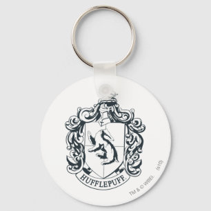 Hufflepuff Crest Key Ring