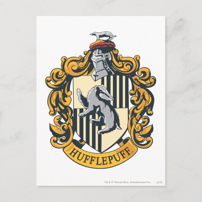 Hufflepuff Crest Postcard (Front)