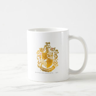 Hufflepuff Crest - Splattered Coffee Mug