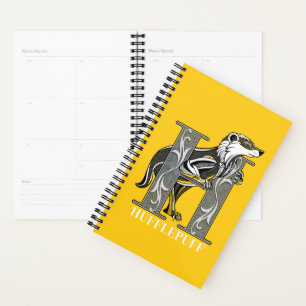 HUFFLEPUFF™ Crosshatched Emblem Planner